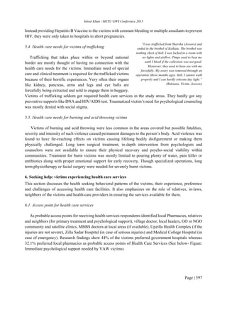 My published research