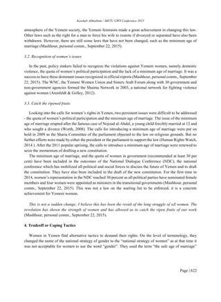 My published research