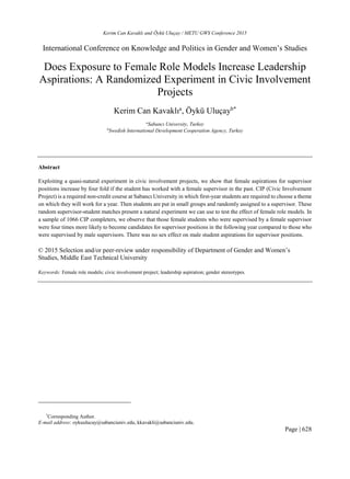 My published research