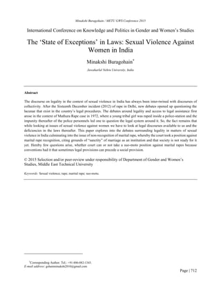 My published research