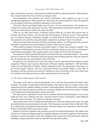 My published research