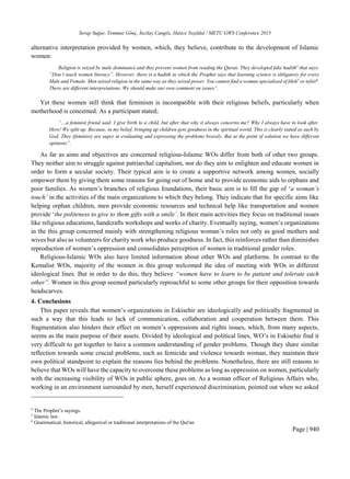 My published research