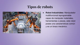 Robot Reprogramable Robótica e inteligencia artificial | PPTX