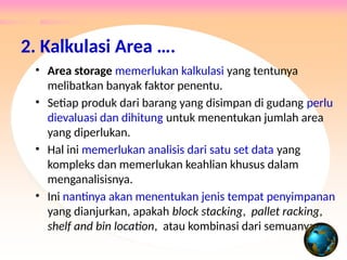 Desain, Lay out Gudang & Aliran Material _Training "SCM & LOGISTICs ...