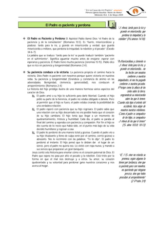 "En la Casa de mi Padre" 4