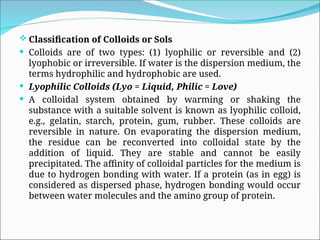 SURFACE-CHEMISTRY, Colloids, chemistry of surface | PPT