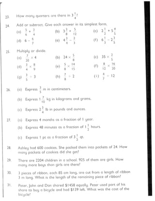Singapore Math - 5A - Textbook