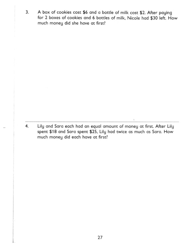 Singapore Math - 5A - Workbook