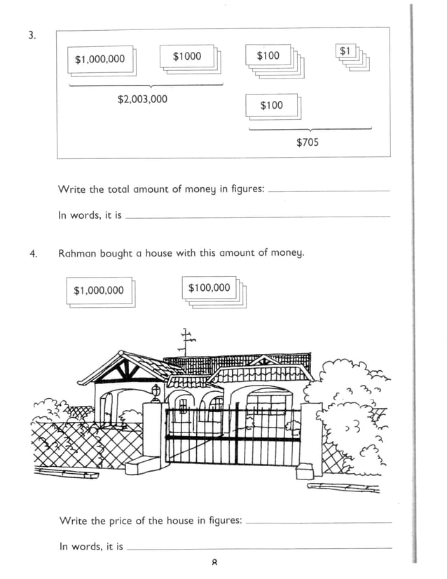 Singapore Math - 5A - Workbook