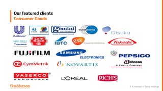 © A member of Temp Holdings
Our featured clients
Consumer Goods
 