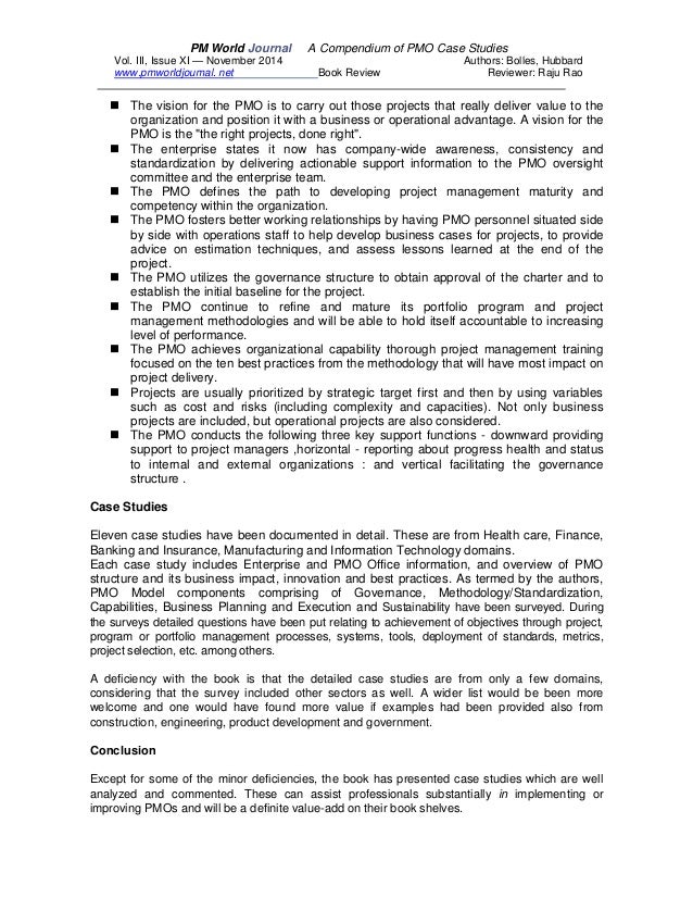 Healthcare project management case studies picture