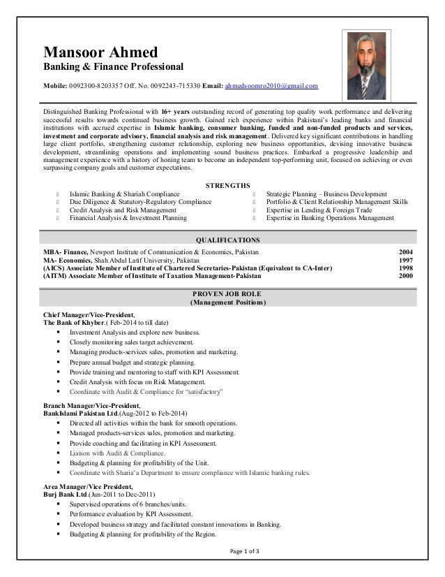 Resume 15