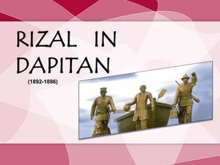 RIZAL IN
DAPITAN(1892-1896)
 