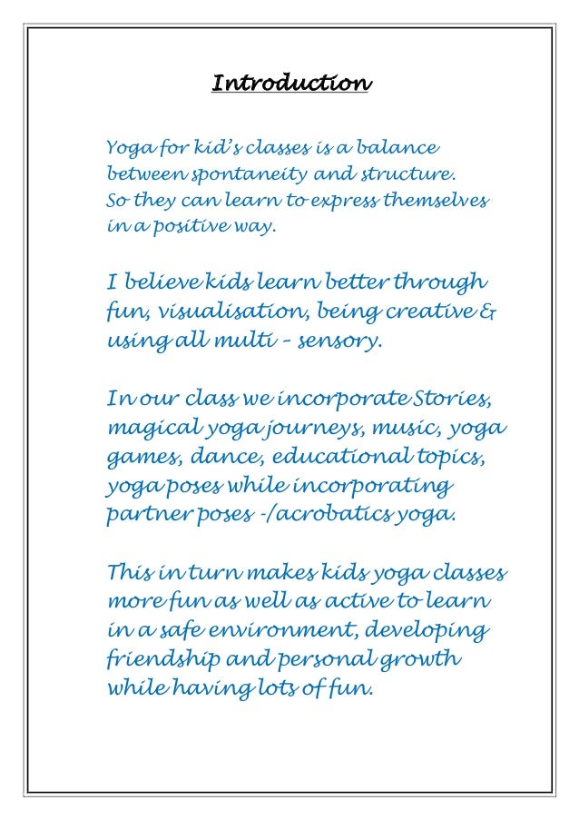 classes yoga letter proposal for Proposal Beaches to Expression Interest of Schools of Northern classes yoga letter proposal for Proposal Beaches to Expression Interest of Schools of Northern