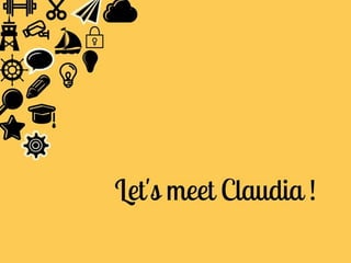 ClaudiaCatellaniPresentazione - CV