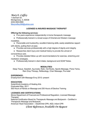 resume mary - Google Docs | PDF