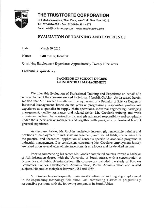 academic evaluator