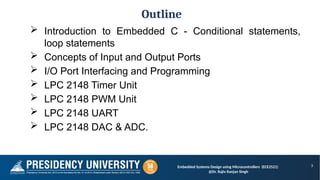 Embedded System Design Loop Embedded Systems Design Using Microcontrollers: Embedded C and LPC2148 ...
