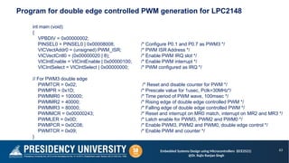Embedded Systems Design Using Microcontrollers: Embedded C and LPC2148 ...