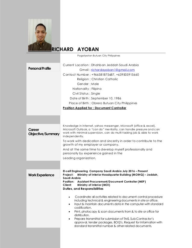My Cv