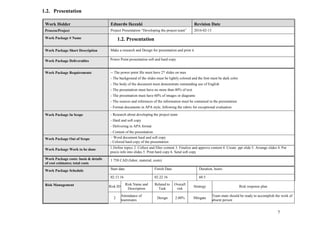 Project Management Plan - Group Presentation | PDF