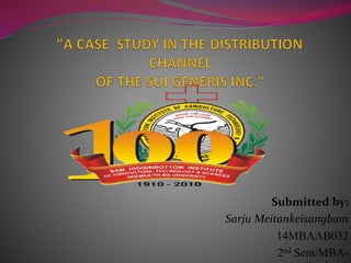 Submitted by:
Sarju Meitankeisangbam
14MBAAB032
2nd Sem/MBA-
 