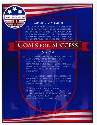 Goals For Success Program Document