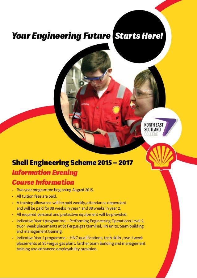 Shell Engineering Scheme Leaflet