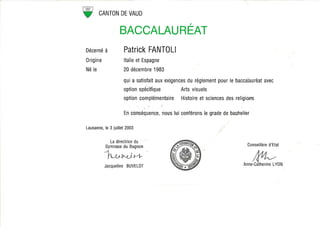Patrick_Fantoli_Baccalaureat