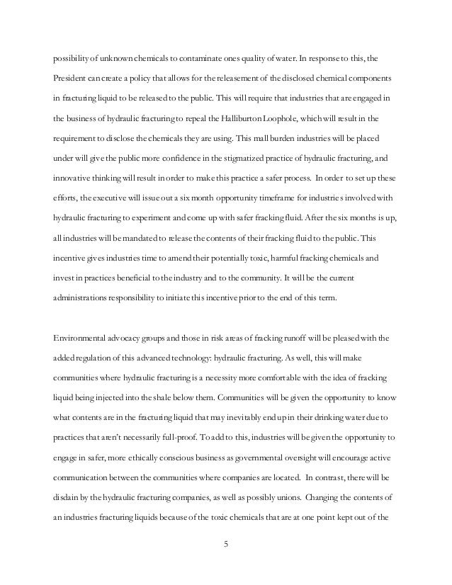 Halliburton essay 05 image