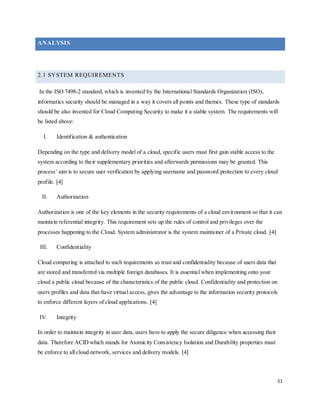 Cloud Computing Security (Final Year Project) by Pavlos Stefanis | PDF