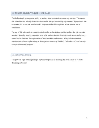Cloud Computing Security (Final Year Project) by Pavlos Stefanis | PDF