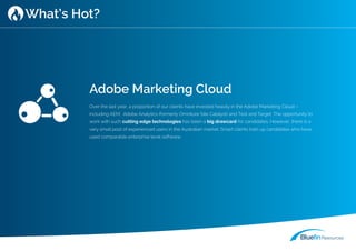 Adobe Marketing Cloud
Over the last year, a proportion of our clients have invested heavily in the Adobe Marketing Cloud –...
