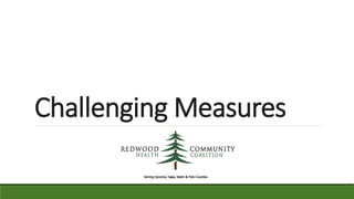 Challenging Measures
 