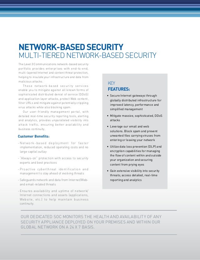 Level 3 Security solutions