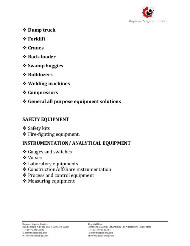 Hepicon Company Profile 2