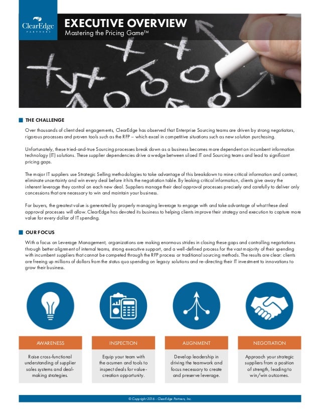 what is an executive overview