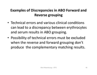 ABO Blood Group system | PDF
