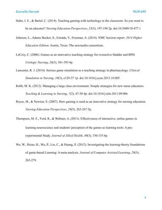 Games as a teaching strategy worksheet | PDF