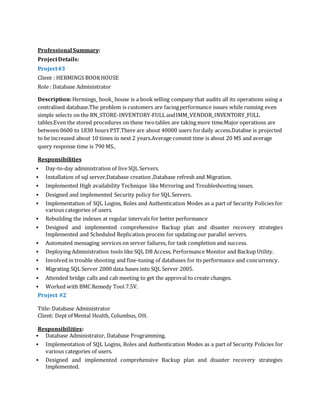 Hari_SQLDBA | PDF