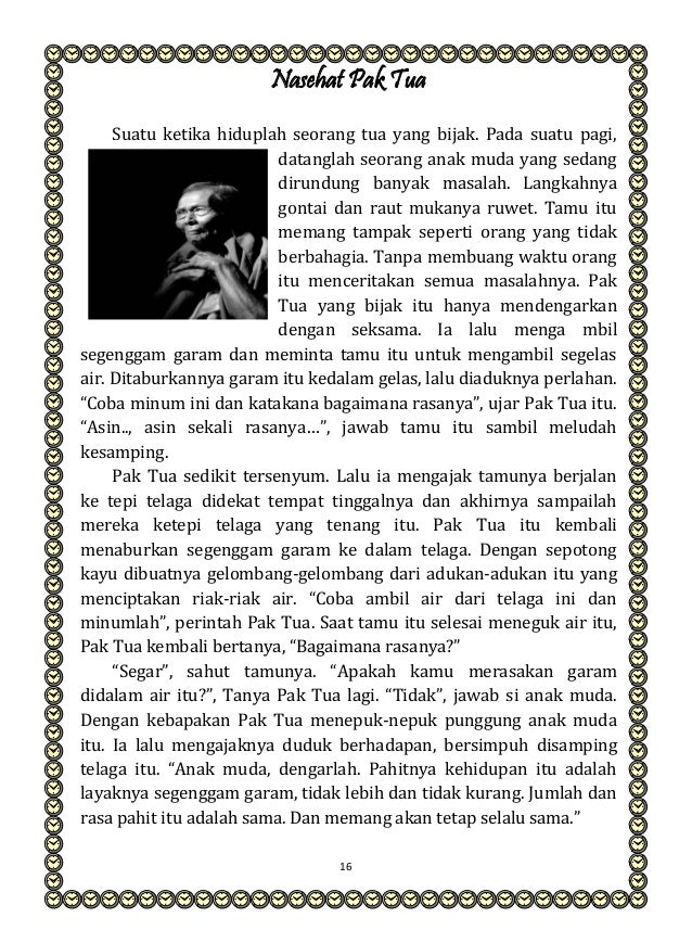 Contoh Cerita Inspiratif Tentang Botol Belajar Contoh Cerita Inspiratif Tentang Botol Belajar