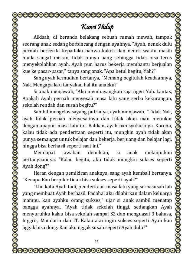 20+ Ide Motivasi Cerita Inspiratif Pendek - Mon Univers Mode