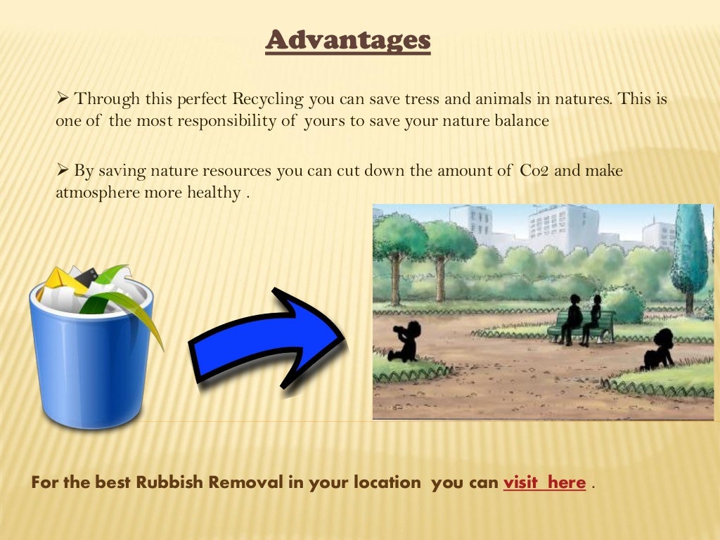 5 Advantages Of Recycling Rubbish