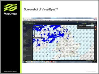 Screenshot of VisualEyes™
 