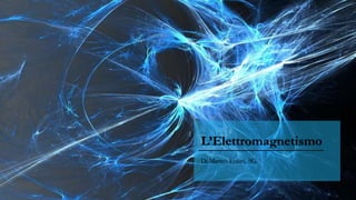 L’Elettromagnetismo
Di Matteo Eolini, 5G.
 