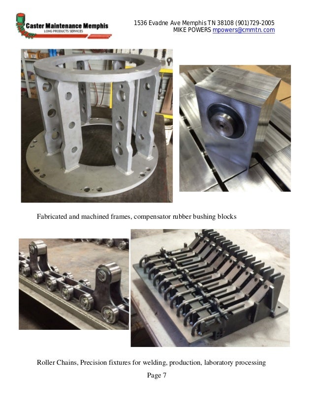 CASTER MAINTENANCE MEMPHIS 2 photo description of products