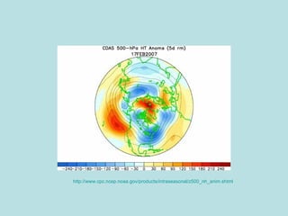 http://www.cpc.ncep.noaa.gov/products/intraseasonal/z500_nh_anim.shtml
 