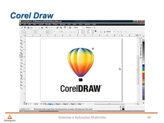 Corel Draw
Sistemas e Aplicações Multimídia 80
 