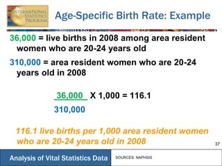 Vital Rates 5_Analysis_of_Vital_Statistics_Final_V1.0.pptx