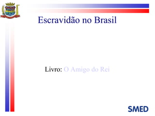 Escravidão no Brasil Livro:  O Amigo do Rei 